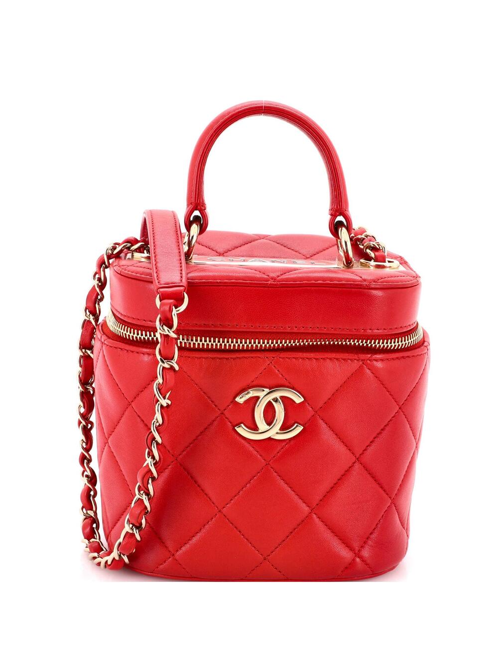 Chanel Trendy Cc Top Handle Vanity Case #357198C37B